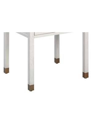 White Wooden 2-Drawer Bedside Table | Liang & Eimil Alcudia | Oroa.com