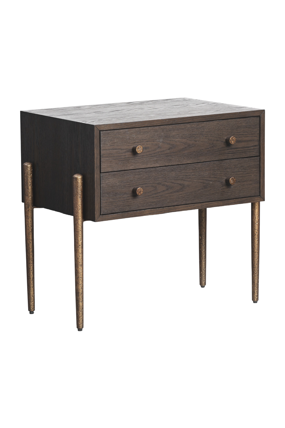 Oak 2-Drawer Bedside Table | Liang & Eimil Nella | Oroa.com