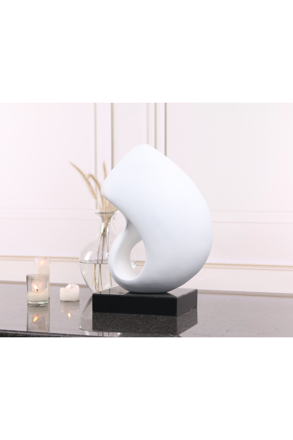 Modern White Abstract Sculpture | Liang & Eimil Lorenzo | Oroa.com