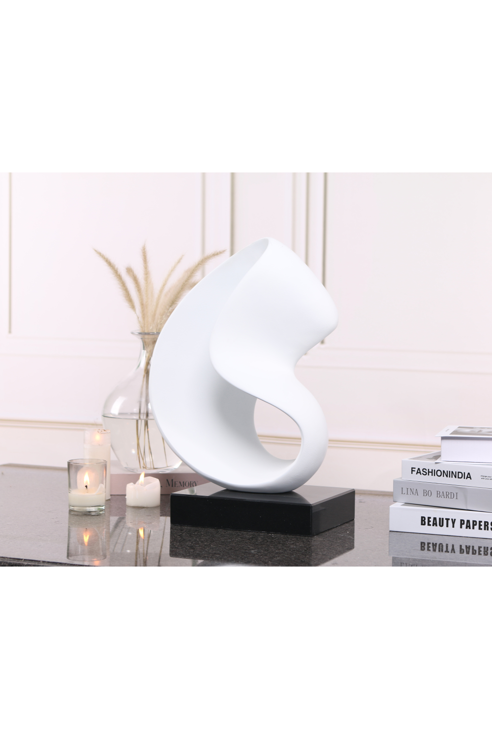 Modern White Abstract Sculpture | Liang & Eimil Lorenzo | Oroa.com