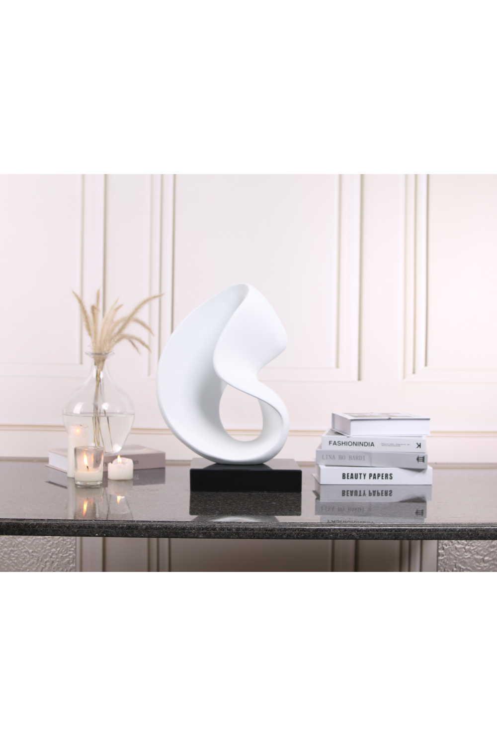 Modern White Abstract Sculpture | Liang & Eimil Lorenzo | Oroa.com