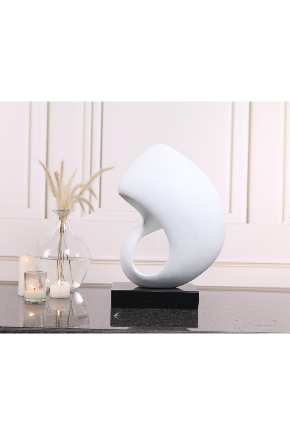 Modern White Abstract Sculpture | Liang & Eimil Lorenzo | Oroa.com