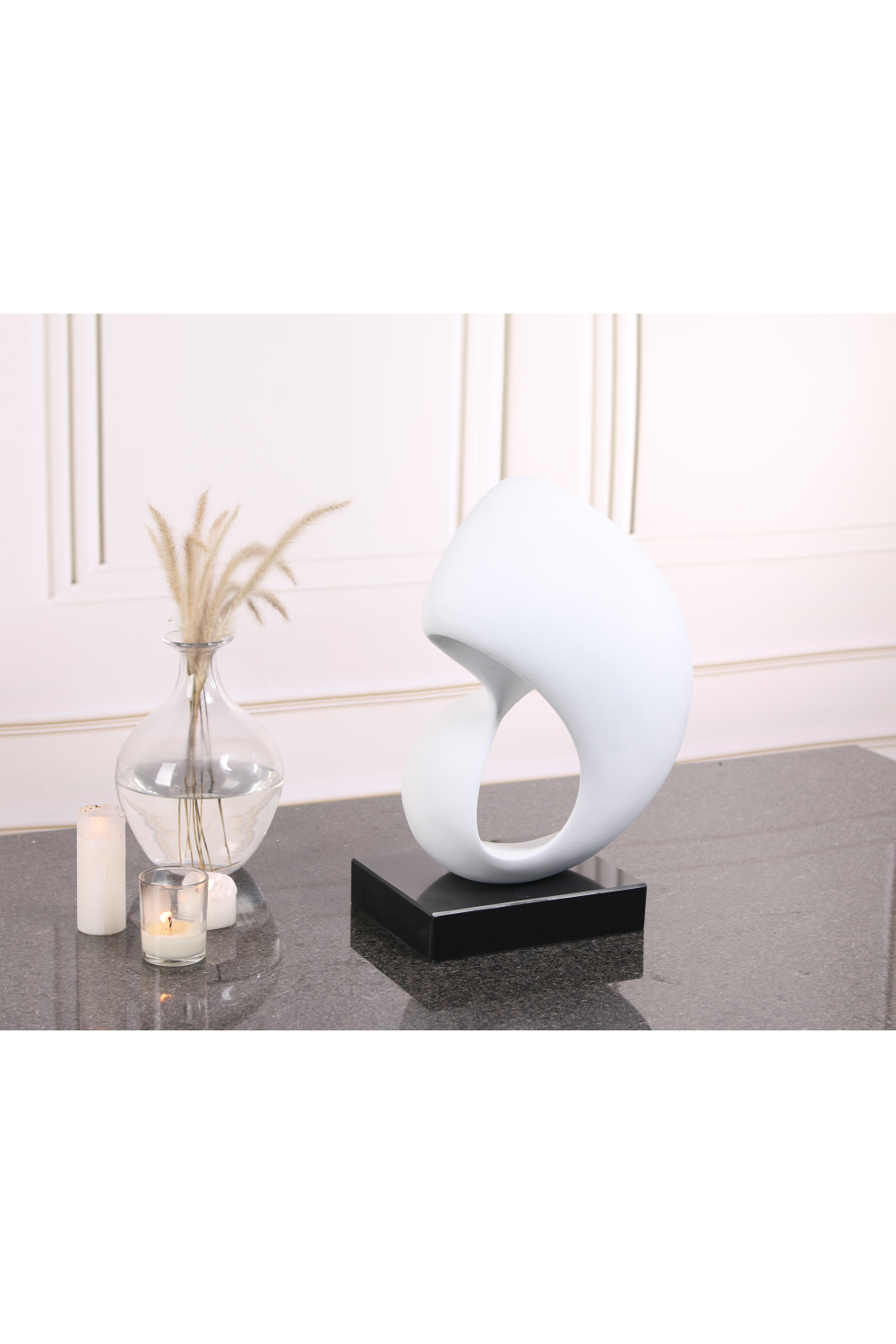 Modern White Abstract Sculpture | Liang & Eimil Lorenzo | Oroa.com