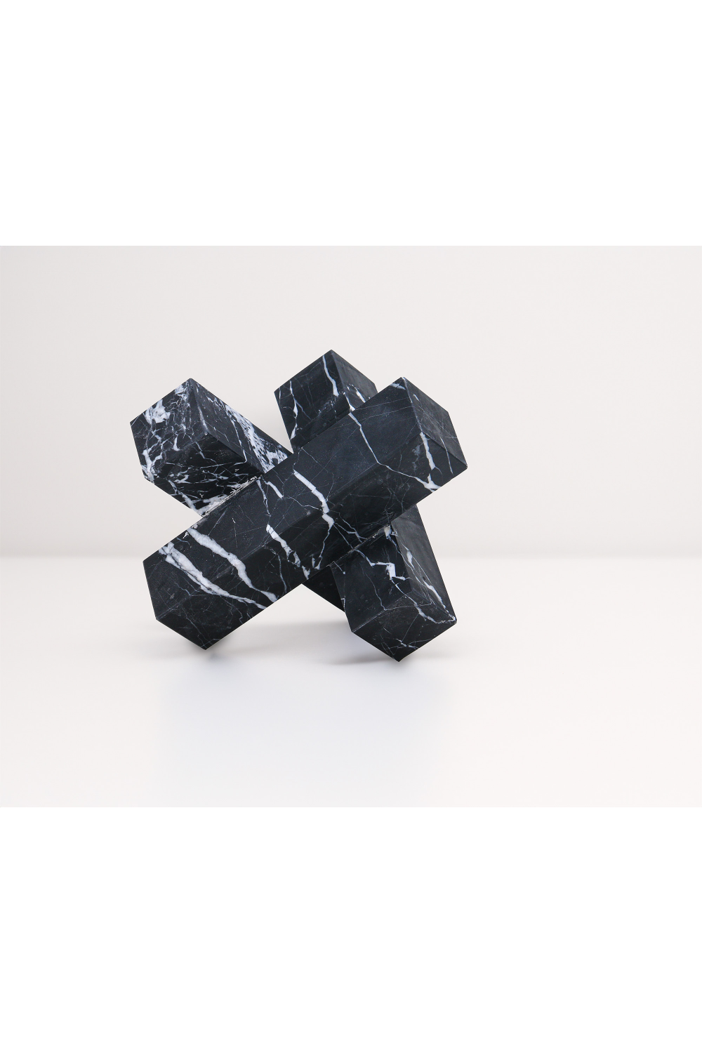 Black Marble Modern Sculpture | Liang & Eimil Jada | Oroa.com