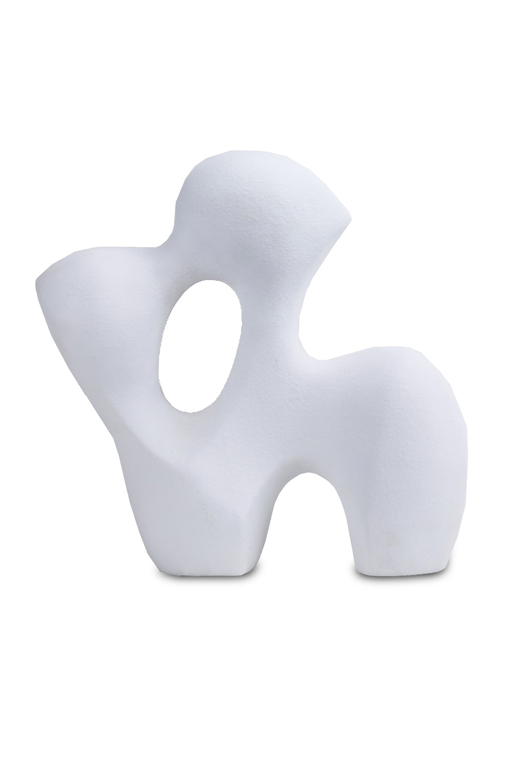 White Geometric Sculpture | Liang & Eimil Ava | Oroa.com