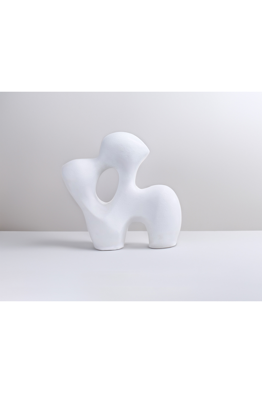 White Geometric Sculpture | Liang & Eimil Ava | Oroa.com