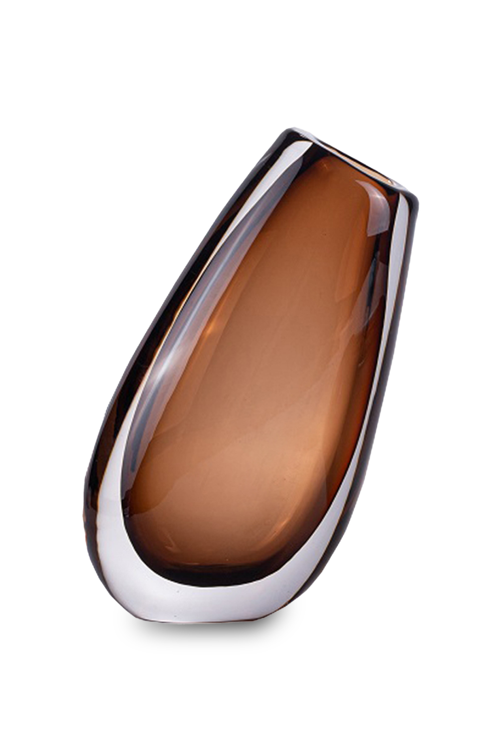 Brown Glass Vase | Liang & Eimil Nagita | Oroa.com