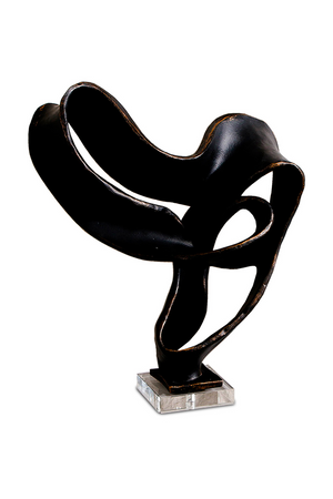 Dark Bronze Twisted Sculpture | Liang & Eimil Elysium | Oroa.com