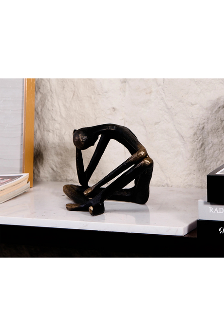   Dark Bronze Human Sculpture | Oroa.com