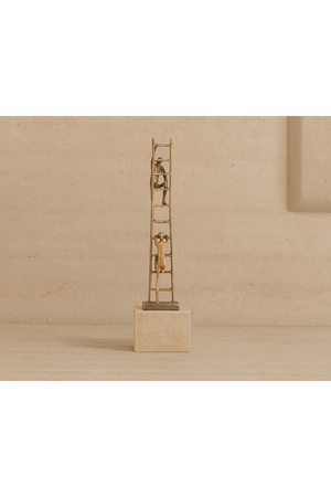 Golden Bronze Marble Sculpture | Liang & Eimil Ascensus | Oroa.com