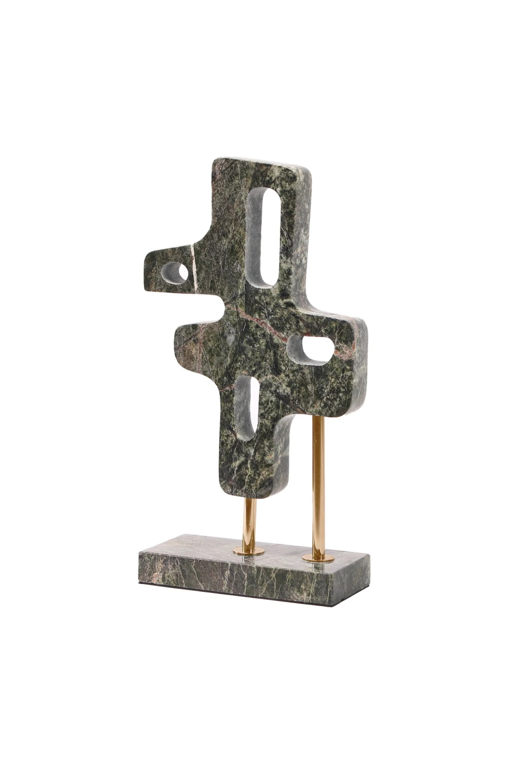 Green Marble Abstract Sculpture | Liang & Eimil Thaloris | Oroatrade.com