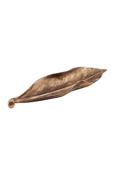 Golden Bronze Leaf Sculpture | Liang & Eimil Elowen | Oroa.com