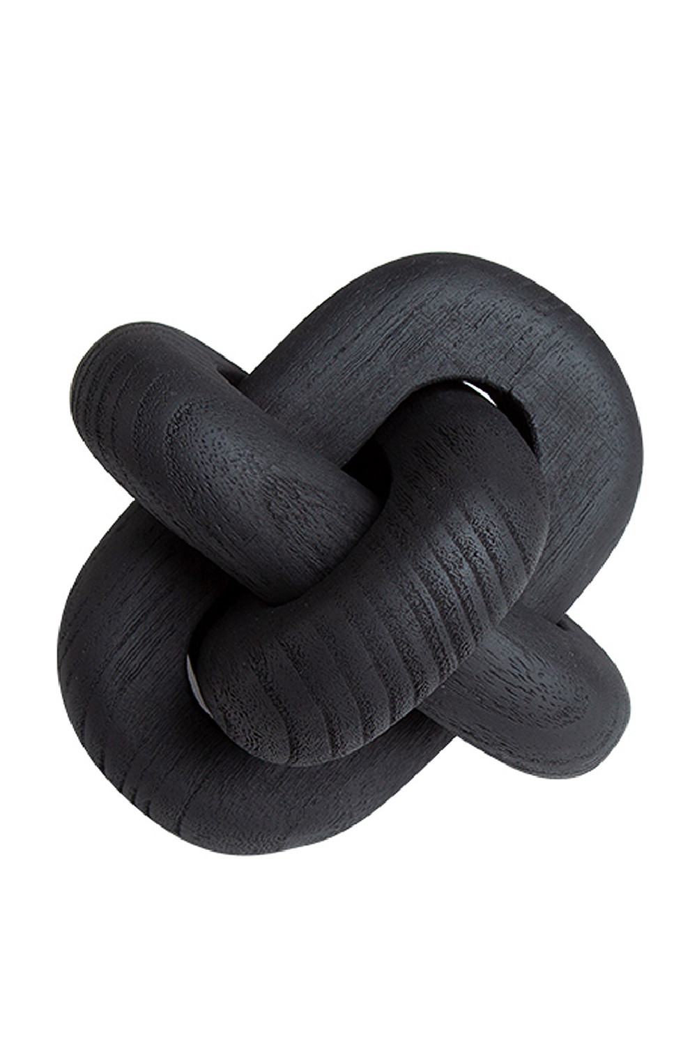 Black Wooden Chain Sculpture | Liang & Eimil Buckle | Oroa.com