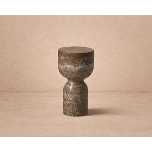   Brown Marble Hourglass Candle Holder | Oroa.com