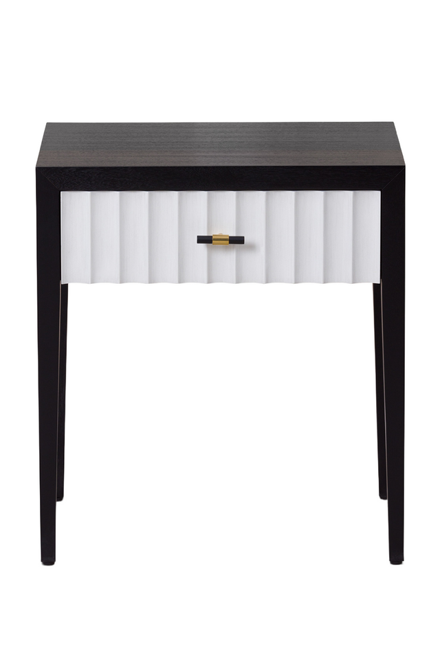 Scalloped 1-Drawer Bedside Table | Liang & Eimil Malibu | Oroa.com