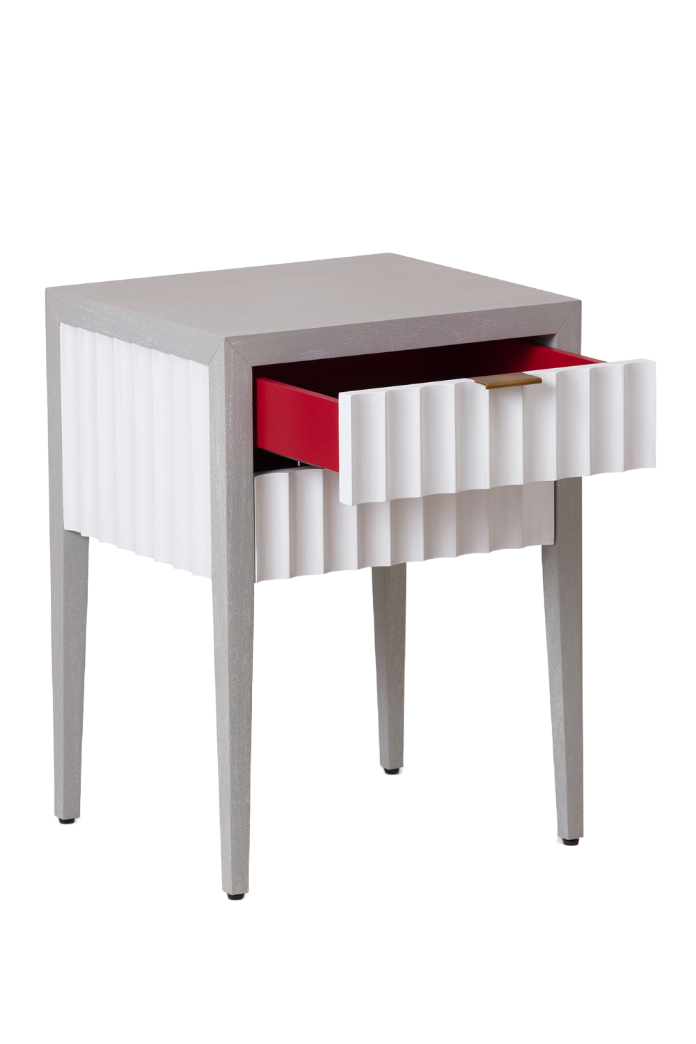 Scalloped 2-Drawer Bedside Table | Liang & Eimil Malibu | Oroa.com