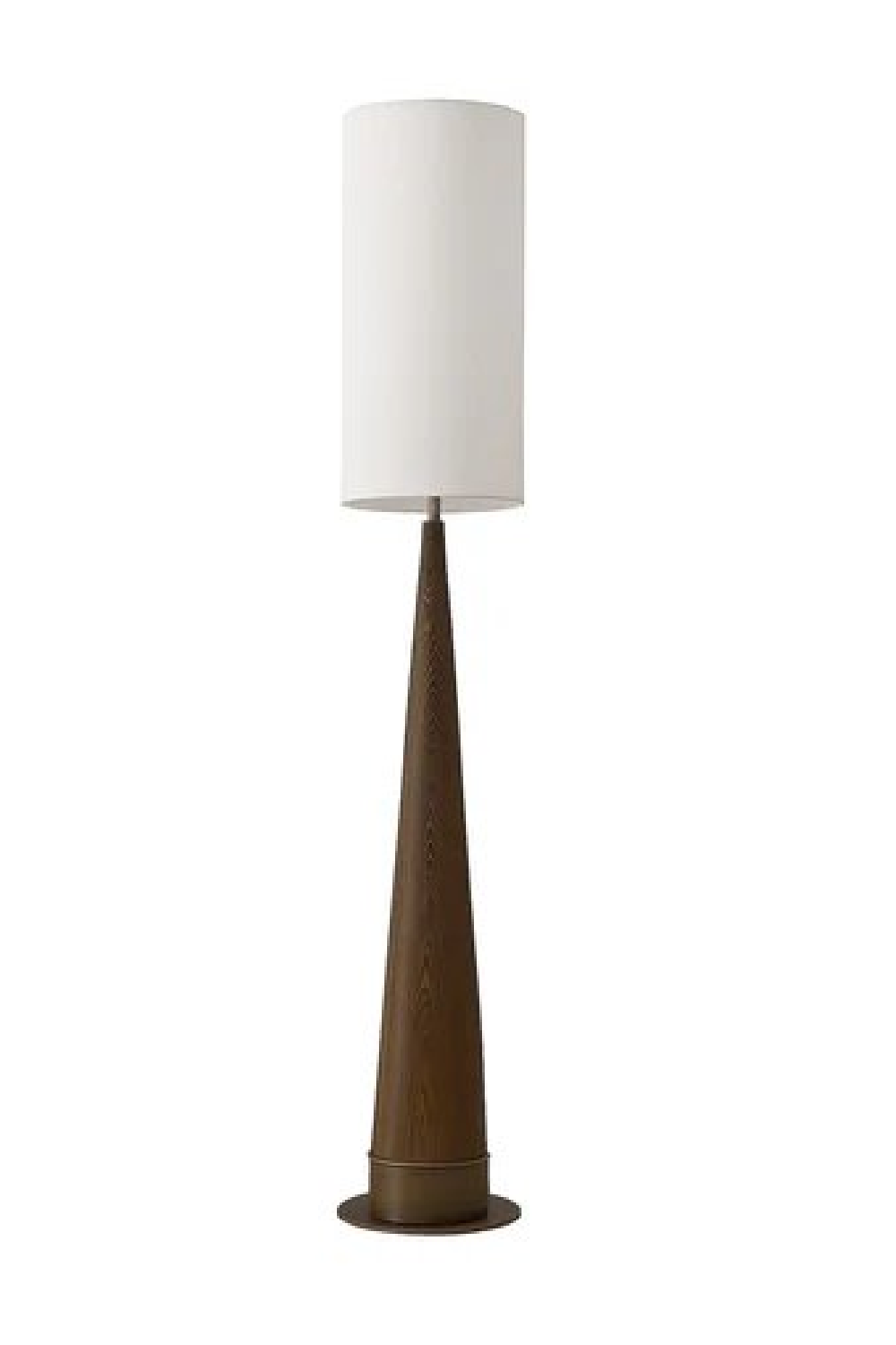 Tapered Brown Ash Floor Lamp | Liang & Eimil Velta | Oroa.com