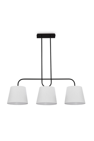 Triple White Linen Pendant Lamp | Liang & Eimil De Voir | Oroatrade.com