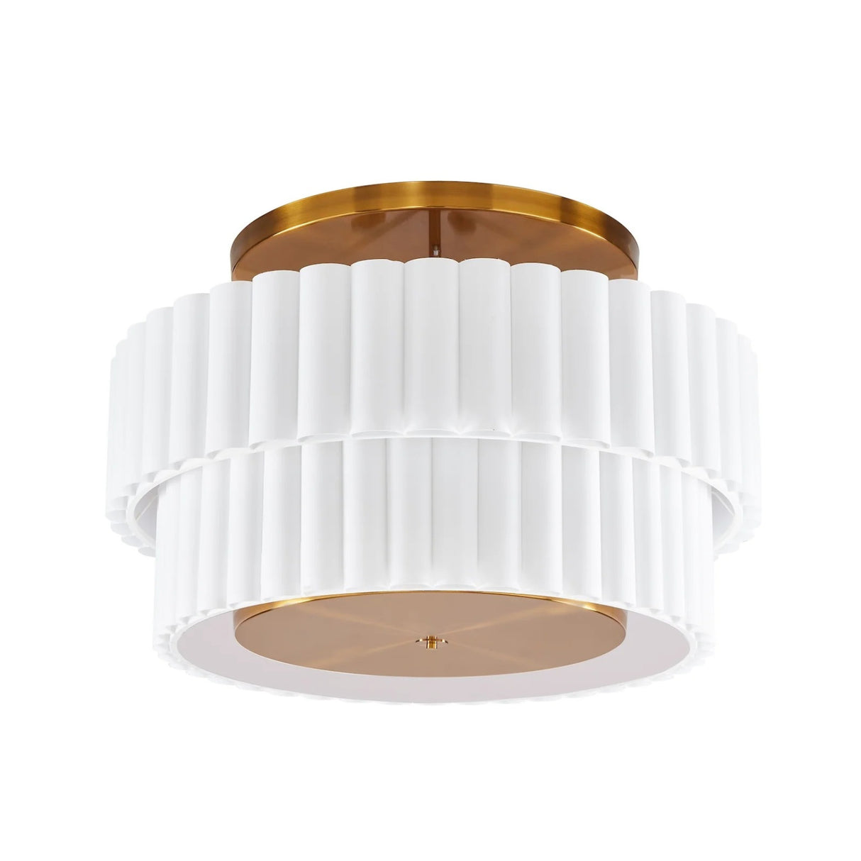   Modern furniture - Ribbed Glass Tiered Chandelier - www.oroa.com | Oroa.com