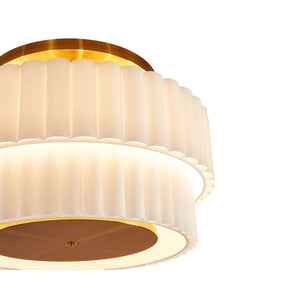   Modern furniture - Ribbed Glass Tiered Chandelier - www.oroa.com | Oroa.com