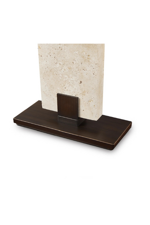 Travertine Base Table Lamp | Liang & Eimil Madison | Oroa.com