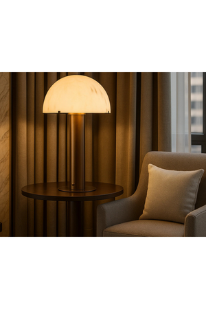 Dome Alabaster Table Lamp | Liang & Eimil Aston | Oroatrade.com