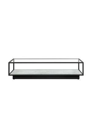 Black Textured Metal Coffee Table | Liang & Eimil Belmon | Oroa.com