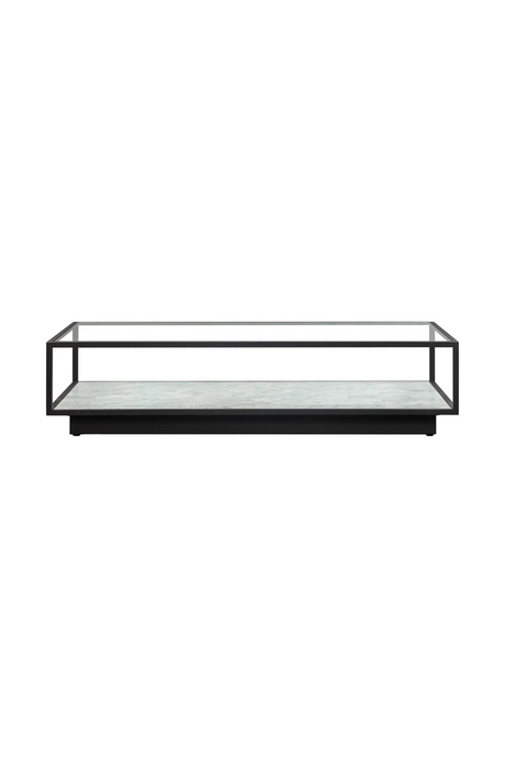 Black Textured Metal Coffee Table | Liang & Eimil Belmon | Oroa.com