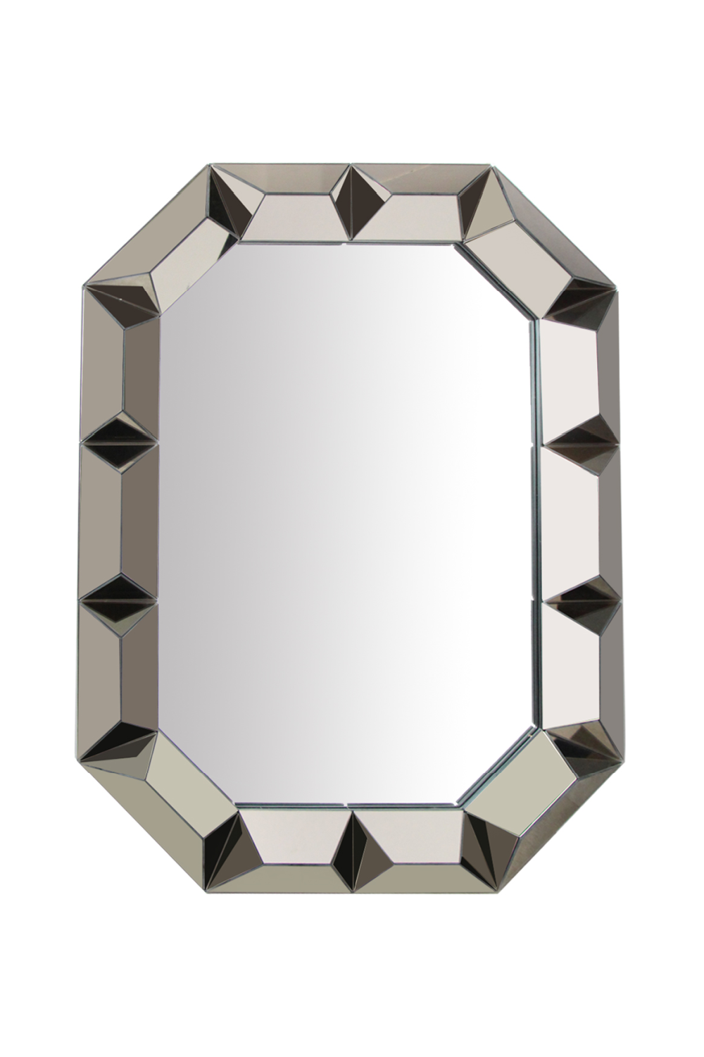 Faceted Steel Framed Mirror | Liang & Eimil Galiano | Oroa.com