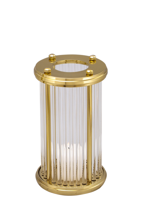 Gold Hurricane Candle Holder (S) | Liang & Eimil Bethany | Oroa.com