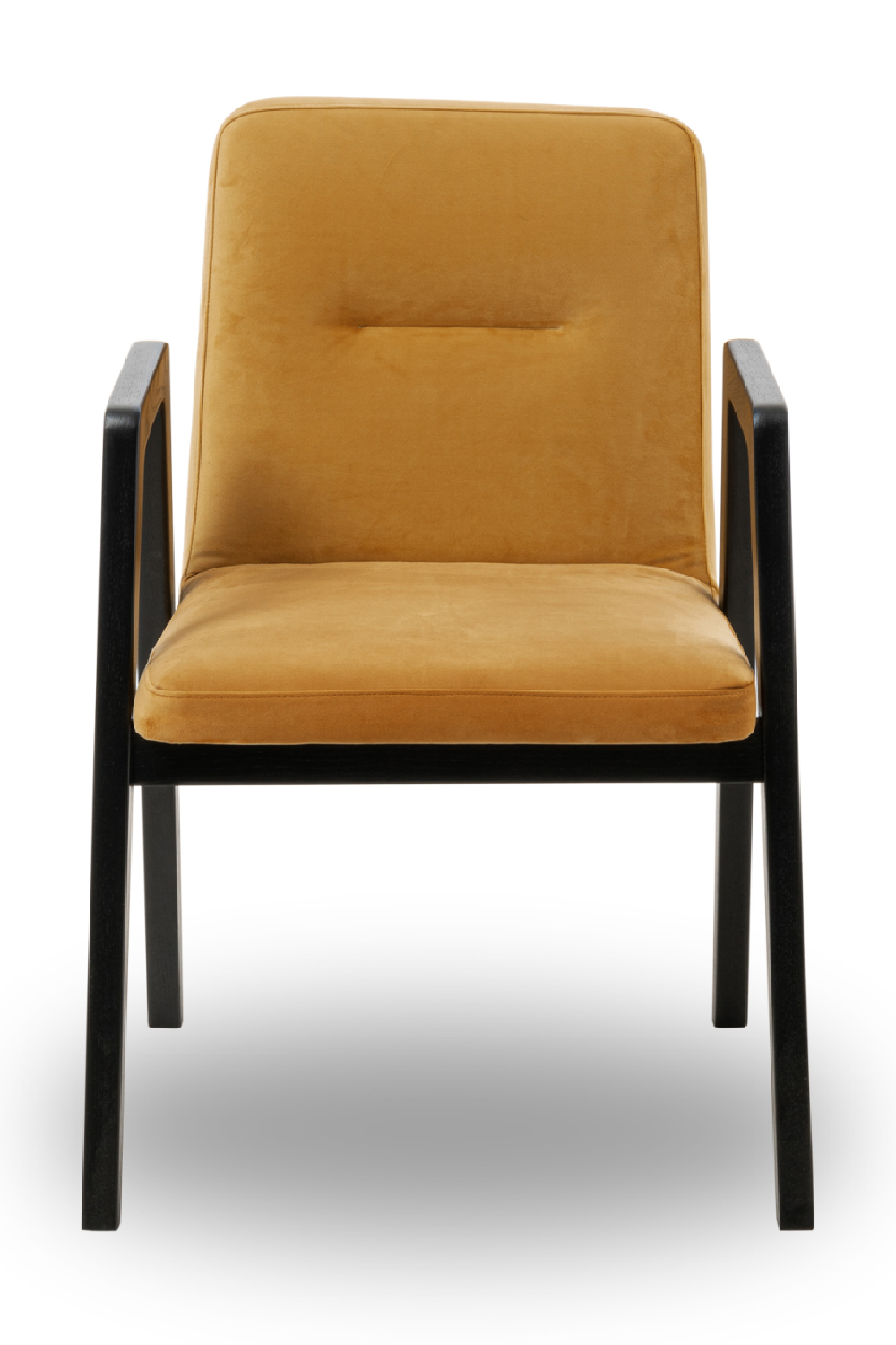Brown Orange Velvet Dining Chair | Liang & Eimil Benson | Oroa.com