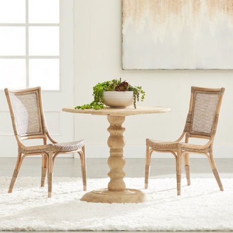 Matte Gray Dining Chairs (2) | Living Essentials Luna