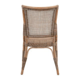 Matte Gray Dining Chairs (2) | Living Essentials Luna