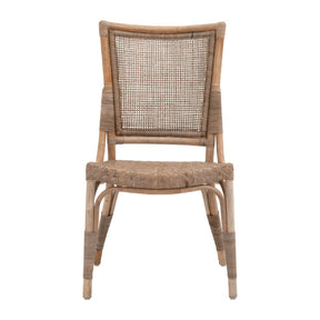 Modern European furniture - Matte Gray Dining Chairs (2) - www.oroa.com