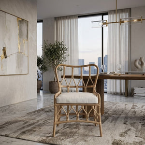   Rattan Dining Chair Set (2) | Oroa.com