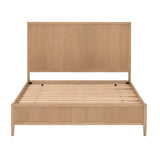 Natural Oak Queen Bed | Living Essentials Highland