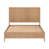 Natural Oak King Bed | Living Essentials Highland