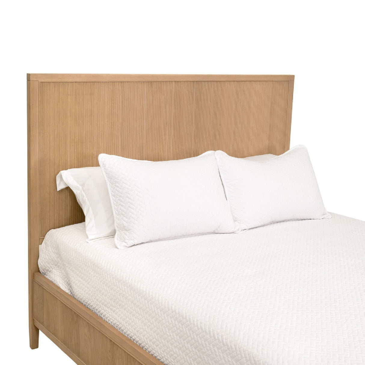   Natural Oak King Bed | Oroa.com