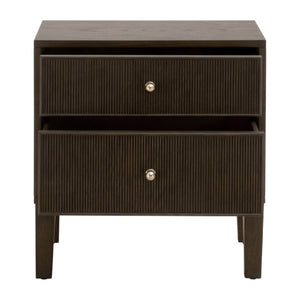   2-Drawer Oak Nightstand S | Oroa.com