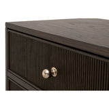 2-Drawer Oak Nightstand S | Living Essentials Highland