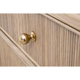 2-Drawer Oak Nightstand S | Living Essentials Highland
