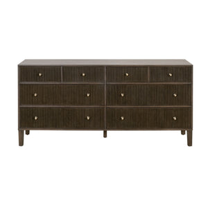   8-Drawer Oak Double Dresser | Oroa.com