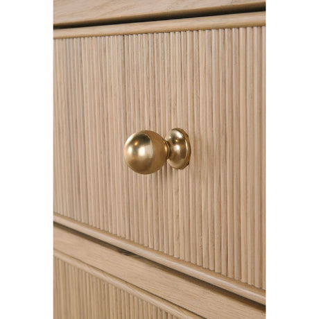 8-Drawer Oak Double Dresser | Living Essentials Highland