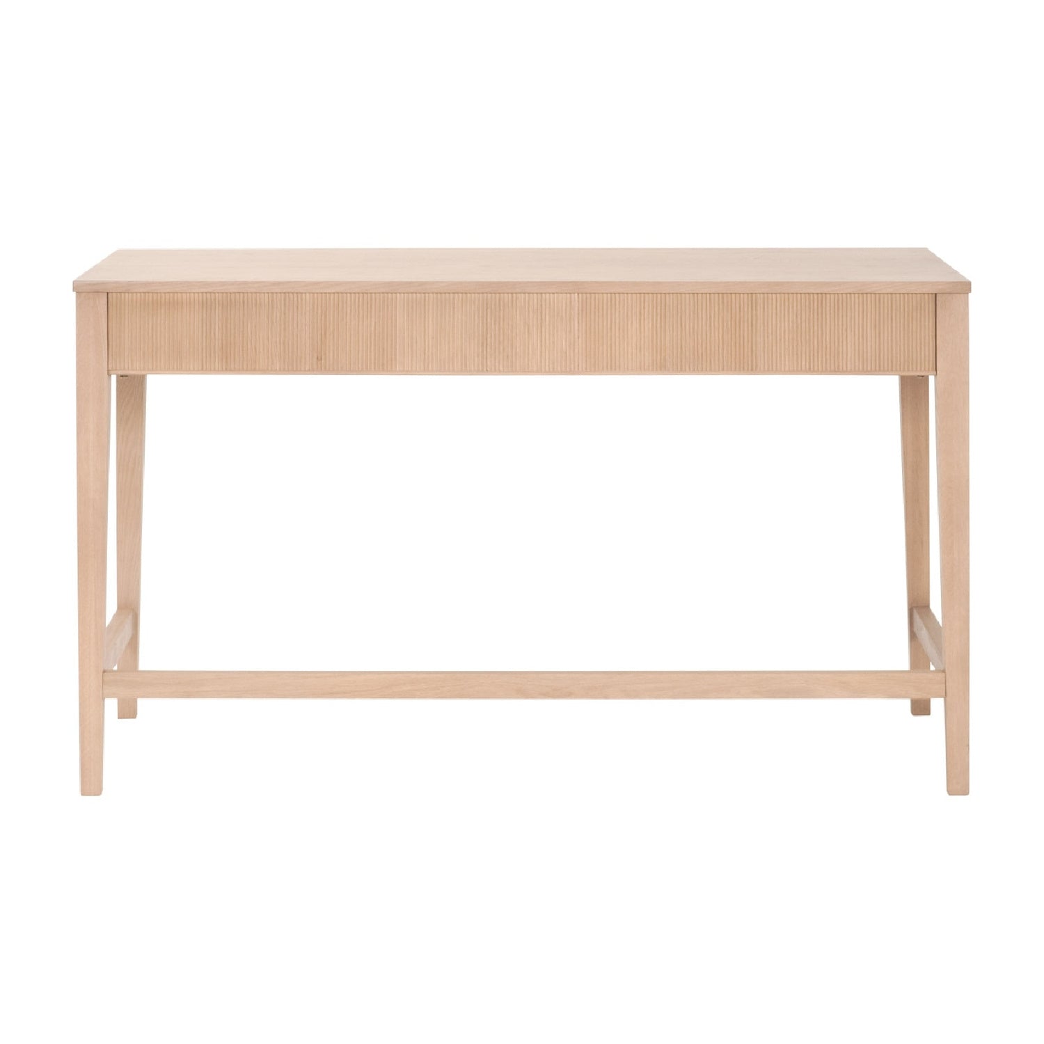 Natural Oak 3-Drawer Desk | Living Essentials Highland | OROA