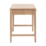 Natural Oak 3-Drawer Desk | Living Essentials Highland
