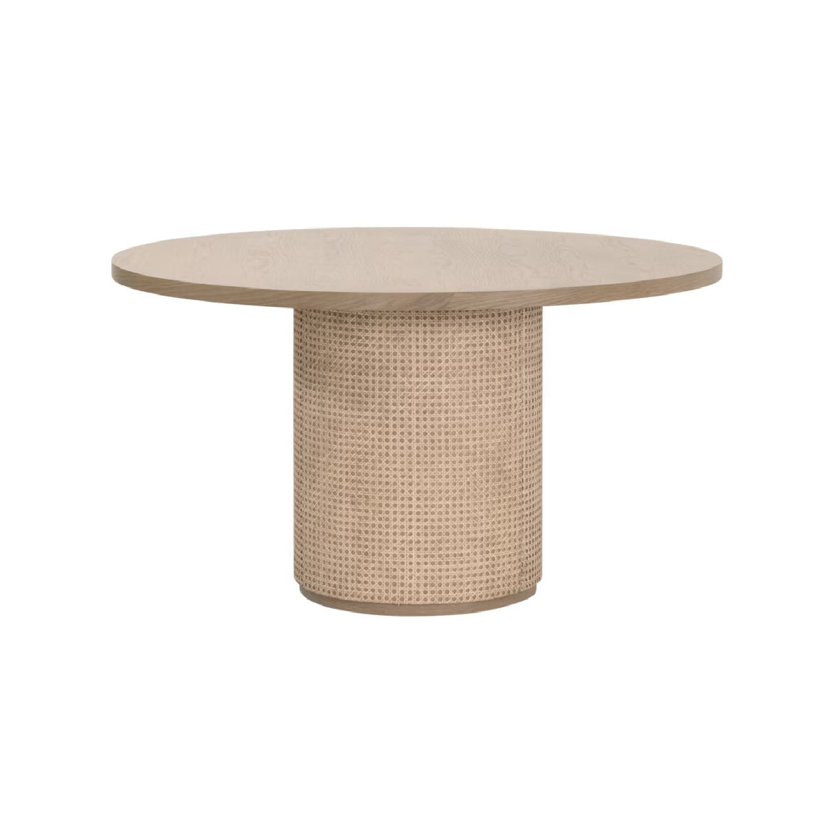   Natural Oak Round Dining Table | Oroa.com