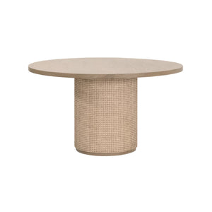   Natural Oak Round Dining Table | Oroa.com