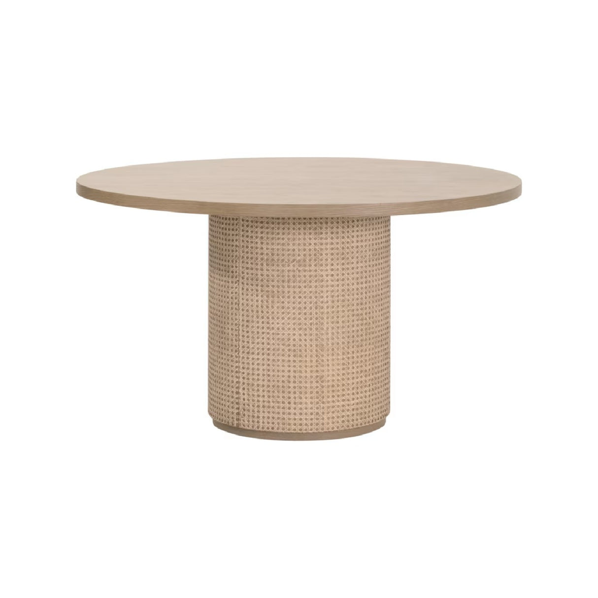   Natural Oak Round Dining Table | Oroa.com