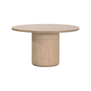   Natural Oak Round Dining Table | Oroa.com