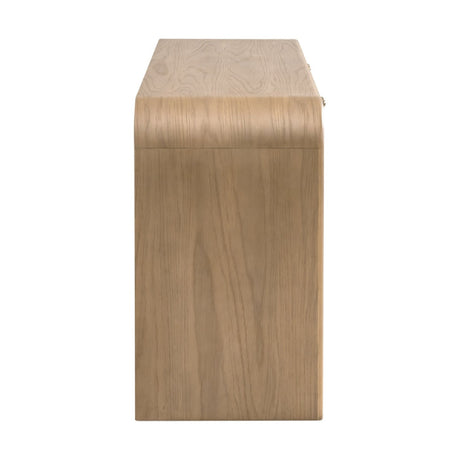 Oak Framed Cane 4-Door Sideboard | Living Essentials Cannes